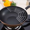 1pc Semicircle Stainless Steel Food Cooling Rack; Frying Rack; Kitchen Tools