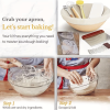 Bread proofing basket, sourdough baking supplies, round 9-inch sourdough starter kit, anti-counterfeiting baking basket