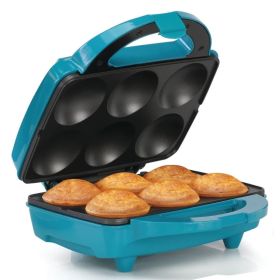 Non-Stick 6-Count Electric Cupcake Maker Machine â€“ Bakes 6 Cupcakes, Muffins, Pizza Cups, Cinnamon Buns â€“ Perfect for Gifts, Birthdays, Holidays
