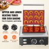 Electric Donut Maker, 1550W Commercial Doughnut Machine with Non-stick Surface, 12 Hole Double-Sided Heating Waffle Machine Makes 12 Doughnuts