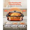 Roaster Oven, 20QT Electric Roasting Pan, 150-450 F Adjustable Temperature Fast-Cooking Turkey Roaster, Turkey Oven with Self-Basting Lid