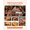 Roaster Oven, 20QT Electric Roasting Pan, 150-450 F Adjustable Temperature Fast-Cooking Turkey Roaster, Turkey Oven with Self-Basting Lid