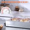 Electric Buffet Server & Food Warmer, 25.6" x 15" Portable Stainless Steel Chafing Dish Set with Temp Control & Oven-Safe Pan, Perfect for Catering