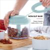 Manual Pull Food Chopper and Processor, Mineral Water