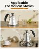 Coffee Kettle for Stove Top Premium Gooseneck Kettle, Pour Over Coffee Tea Pot, Stovetop Teapot, Hot Water Heater for Camping, Home & Kitchen