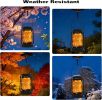 Mason Jar Lights  Solar Lantern Outdoor Waterproof Hanging Solar Lights