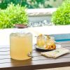 (2 pack)Plastic 2 gal Double Wall Beverage Dispenser
