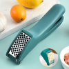 Household stainless steel no skin pressure garlic grinder, manual garlic mash grinder, kitchen multifunctional garlic squeezing tool