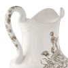 Agatha Stoneware 2-Quart Pitcher, Brown