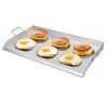 Stainless Steel Griddle, 36x22 inch Universal Flat Top Rectangular Plate, Gas Grill Griddle for BBQ Grill, Teppanyaki