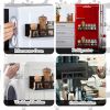 2 Pack Deer Magnetic Spice Rack for Refrigerator Metal Magnet Basket Shelf for Fridge Seasoning Storage Organizers Home Decor Kitchen Accessories