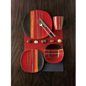 Brown Bazaar Dinnerware Set - Enhance Your Dining Experience with Style and Elegance! (Actual Color: )